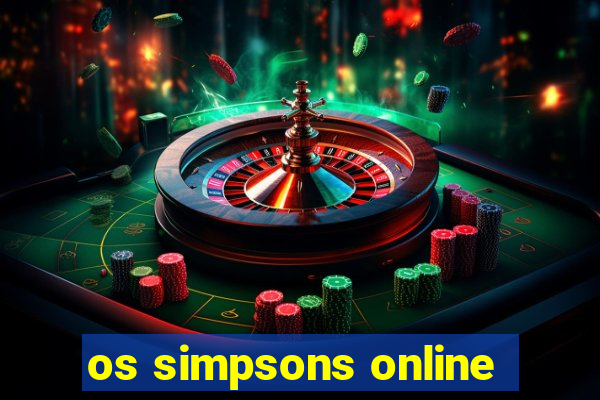 os simpsons online